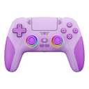 IWGAME RGB Wireless Controller for PS-5/ PC, Hall Effect Joysticks & Triggers Gamepad with programmable/ Remap/ Turbo Functions, Dual Vibration, 3.5MM Audio Jack(Purple)