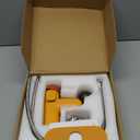 Puppy Bathroom Sink Faucet Yellow, VANFOXLE Single Hole Bathroom Faucet with Flexible Hoses, Single Handle Faucet for Bathroom Sink, Vanity, RV, Kids Room, Suitable for 1 Hole or 3 Hole