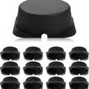 Tuanse 15 Pack Recessed Light Cover for Attic Insulation, Fire Resistant Can Covers for 6 Inch Lighting Fixtures, 8.6 x 8.6 x 2.9 Inch, Reduce Heat Loss & Air Leakage, Easy Install (Black)