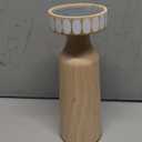 HD Designs 10 in Wood Candle Holder - Large
