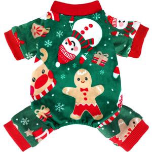 Dog Pajamas Soft Lightweight Dog Onesies Outfit Clothes for Small Medium Large Puppy Pjs for Pet Boys Girls Dogs Cats,XS (Back: 5.5",Chest: 10.6", 1.5-2.5lbs)