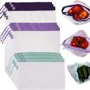 Lotus Produce Bags Reusable produce bags Eco-Friendly Mesh Produce Bags For Groceries