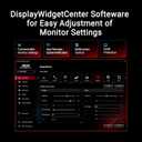 ASUS ROG Swift 32 4K OLED Gaming Monitor (PG32UCDMR) 4K (3840 x 2160), QD-OLED, 240Hz, 0.03ms, G-SYNC Compatible, 99% DCI-P3, USB-C 90W, DisplayWidget, DisplayPort 2.1