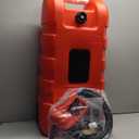 YITAMOTOR Fuel Caddy 15 Gallon, Fuel Transfer Tank, Portable Gasoline Fuel Caddy with Manual Transfer Nozzle, Fuel Container, Red