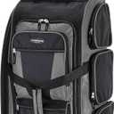 Travelers Club Xpedition 30 Inch Multi-Pocket Upright Rolling Duffel Bag