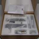 Smart Door Handle with Lock, Upgraded Keypad Fingerprint Door Locks, Keyless Entry Door Lock, Biometric Smart Locks, Electronic Door Lock Deadbolt for Front Exterior Interior Door (Matte Black)