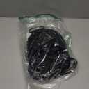 Cat 6 Flat Ethernet Cable 100 FT, UTP 10Gbps High-Speed Cat6 Ethernet Cable, Pure Copper Cat 6 Cable, Long Ethernet Cable for Home or Office Network Wiring, Black