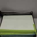 Anidaroel 8x10ft Ombre Outdoor Rug for Patios Clearance, Waterproof Camping Rug for Outside RV, Reversible Plastic Straw Outside Rugs, Large Outdoor Area Rug for Camper, Picnic(Blue&Green,8'x10')