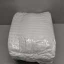 BEDLORE King Mattress Topper, Thick Pillow Top Pad for Back Pain Relief, Cooling Soft Mattress Cover with Deep Pockets 6-18 inch (White)