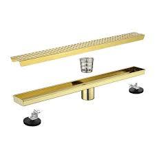 Linear / Trench-Style Shower Drain Cover & Hair
