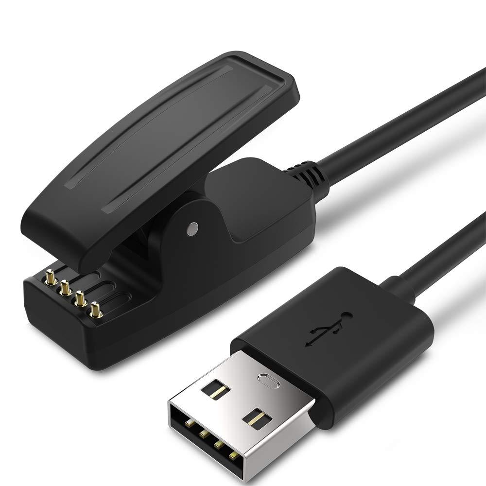 TUSITA Charger Compatible with Garmin Forerunner 35 35J 230 235 630 645 Music 735XT, Approach G10 S20, Vivomove HR, ForeAthlete 35J, Lily - USB Charging Cable 100cm - GPS Smartwatch Accessories TUSITA Charger Compatible with Garmin Forerunner 35 35J 230 235 630 645 Music 735XT, Approach G10 S20, Vivomove HR, ForeAthlete 35J, Lily - USB Charging Cable 100cm - GPS Smartwatch Accessories