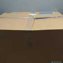 Amazon Basics No-Mess Hooded Enclosed Cat Litter Box with Odor Control and Swinging Door, Standard, 21" x 16" x 15", Multicolor