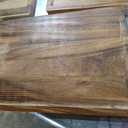 SMIRLY Walnut Wood Cutting Boards for Kitchen, Set of 3 with Holder Large - Small, Walnut Wooden Cutting Board Set with Deep Juice Grooves, Non Toxic Serving Tray, Perfect Mother's Day Gifts