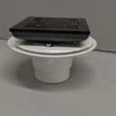 Delta Faucet 4 Inch Tile-In Square Shower Floor Drain Gold, Shower Drain Kit, Square Shower Drain, Chrome Shower Drain, Shower Floor Drain, Champagne Gold DT062412-CZ