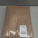 NICETOWN 2 Panels Blackout Patio Waterproof Outdoor Curtains, Top & Bottom Pocket & Back Tab Wind-Break Thermal Drapes Privacy Sound Reducing for Pergola with Fixed Ropes, W52 x L84, Tan-Khaki