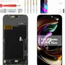 TFT for iPhone 15 Pro Max Screen for iPhone 15 Pro Max LCD Digitizer for iPhone 15 Pro Max Display Replacement Touch Assmebly A2849 A3105 A3106 A3108 Black