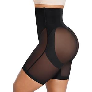 SHAPELLX Shapewear for Women Tummy Control High Waist Shaping Butt Lifting Shorts Seamless Slimmer Womens Body Shaper Panties Medium
