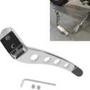 Motorcycle Side Kickstand Extension Jiffy Stand Extension Replacement For Harley Touring Road King Street Glide Road Glide FLHR FLTRU 1991-2022(chrome)