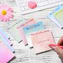 2 x 24 Pack Inspirational Sticky Notes, 720 Sheet Positive Self-Stick Note 3x3, for Gifts, Teacher, Students, Coworker, Colleague, Office and School Supplies