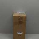 EDISHINE Wood Table Lamp, 13.5" Small Bedside Lamp, Beige Linen Shade, Rose Wood Cylinder Nightstand Lamp for Bedroom Living Room, On-Off Line Switch, E26 Base (Bulb Not Included)