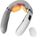 Neck Massager with Heat, Ultra-Lightweight Cordless Mini Smart Massager for Daily Relaxation, Portable Neck Care for Home, Office and Travel, 1 Count