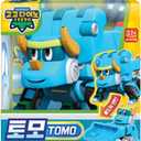 TOMO Transforming GoGo Dino Bulldozer Figure