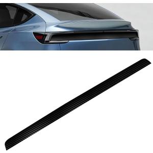 PPF Film for Tesla Model Y Juniperlliftgate Applique Wrap Sticker Exterior for Model Y Juniper Accessories Precut Protective Film Daytime Running Lights Trim Film (Carbon Fiber)
