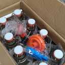 8-Pack 8.5oz Flip Top Glass Bottles, Swing Top Beer Brewing Bottle for Fermentation, Kombucha, Kefir, Vanilla Extract, Coquito, Juice, Soda, Tea - Airtight Stopper Cap Lid, Bonus 2 Bottle Pourers