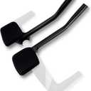 RXL SL Carbon Fiber Triathlon Bicycle Extender 31.8mm Triathlon TT Arm Rest Handlebar 30 Degree Aerobars 360mm UD Matte Carbon Aero Bars Bar Ends Aero TT Bar 30° Triathlon Handlebars for Road Bike
