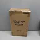 Walensee Lawn Aerator Spike Metal Manual Dethatching Soil Aerating Lawn with 15 Iron Spikes, Pre-Assembled Grass Plug Aerator Tools for Yard, Lawn Aeration, Garden Tool, Revives Lawn Health, Patented