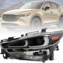 Driver Side Headlight w/AFS Compatible with CX5 CX-5 2022 2023 2024 2025 Front Projector Headlamp KPF351041C KPF151030 Left