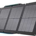 EF ECOFLOW 110W Portable Solar Panel, Foldable with Carry Case, High 23% Efficiency, IP68 Water & Dustproof Design for Camping, RVs, or Backyard Use