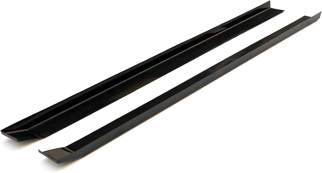 RV Slide Out Ski Set, RV Floor Saver Corner Edge Protector Tracks Prevent Sticking/Catching (Do Not Include Butyl)