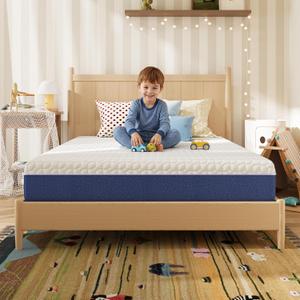 Gelsea 6 Inch Full Size Mattress, Firm Gel Memory Foam Full Mattress in a Box, Firm Back Support for Pressure Relief & Spinal Alignment, CertiPUR-US Certified, Fiberglass-Free