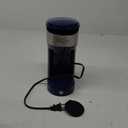 BELLA Dual Brew Single Serve Coffee Maker, K-cup Compatible with Ground Coffee Basket & Adapter - Carefree Auto Shut Off & Adjustable Tray, 14oz, Navy