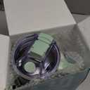 COKTIK 40 oz Tumbler With Handle and Straw, Insulated Tumbler With Leakproof Lids, Stainless Steel|BPA-Free, Cold for 24 H (Seafoam)