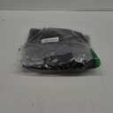 SUUKSESS Workout Sets for Women 2 Piece Seamless Long Sleeve Yoga Outfits Active Leggings Half Zippy Jacket Gym Set (Large, Black)