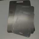 Titanium Cutting Board Set of 3, Titanium Cutting Boards for Kitchen, 100% Double-Sided Titanium Cutting Boards, Separate Raw and Cooked Food Areas, Non-Toxic, Dishwasher Safe (S+ M + L)