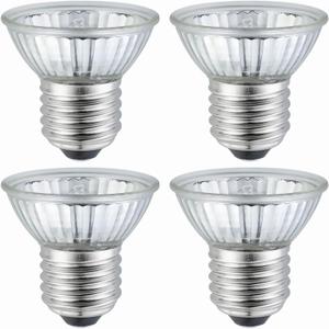 UVB UVA Reptile Light Bulb 25W Bulb for Reptiles and Amphibians Tanks, Turtle Bearded Dragon Lizard Cages Frogs Heat Lamp Replacement Bulb, 4 Packs