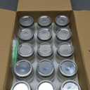 Glass Mason Jars 16 oz with Airtight Lids and Bands - 15 Pack Regular Mouth Pint Canning Jars for Pickling, Meal Prep, Overnight Oats, Dry Food & DIY Crafts - Includes 24 Stickers & Brush