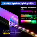 Muzata 5Pack 3.3FT/1M Upgraded Excellent Spotless LED Channel Silver Deeper LED Strip Diffuser Channel with Thicker Milky White Cover No Hot Spots U109 WW 1M