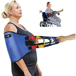 Transfer Sling, Transfer Belt Gait Belts for Seniors, Patient Lift Belt Mobility Aid, Transfer Nursing Sling Lifting Straps for Elderly, Disabled, Seniors, Injured-Safely Move from Bed and Wheelchair (Blue)