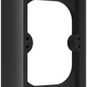 Hidden River Lab Premium RING Battery Doorbell Mount, Wall Plate 5.75 x 3.5 inch - Compatible with Ring Battery PRO, Ring Battery PLUS, Ring 3, Ring 4 - BLACK