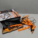 Slot Car Race Track Sets with 4 High-Speed Racing Car, Battery or Electric Race Car Track for Boys and Kids, Dual Racing Game Lap Counter Circular Overpass Track, Gifts Toys for Boys Kids Age 6 7 8-12