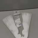 Window Blinds Cordless No Drill Cut to Size Clip On Stick On Self Adhesive Temporary Blinds Pleated Paper Blinds for Windows Doors Shades for Home Nursery Bedroom Kitchen Bathroom (24"W x 59"H, White - 1 Pack)