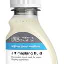 Winsor & Newton Watercolor Medium, Art Masking Fluid, 75ml (2.5-oz) bottle
