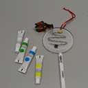 Stylor Baby's First Christmas Ornament 2025 - DIY Crystal Glass Handprint Keepsake, for Newborn Boy or Girl, My 1st Xmas Tree Hanging Decoration (Handprint Tree)