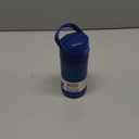 THERMOS FUNTAINER 12 Ounce Stainless Steel Vacuum Insulated Kids Straw Bottle, Blue (Navy)