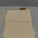 LEAFICO Organic Cotton Produce Bags  Medium 8x10 Inch (12-Pack)  Reusable Muslin Storage Bags with Drawstrings  Biodegradable Canvas Fabric  Perfect for Snacks, Clothes
