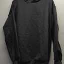 Men’s Lightweight Thin Cotton Hooded Sweatshirt – Casual Pullover Hoodie for Spring & Fall Layering, Black, XL